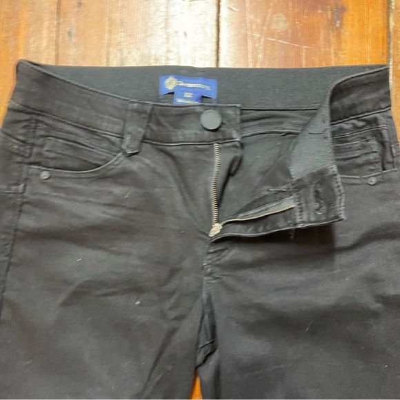 DEMOCRACY Jeri Ab Solution Skinny Jean Size 12 Black Stretch Casual Denim - Picture 11 of 13